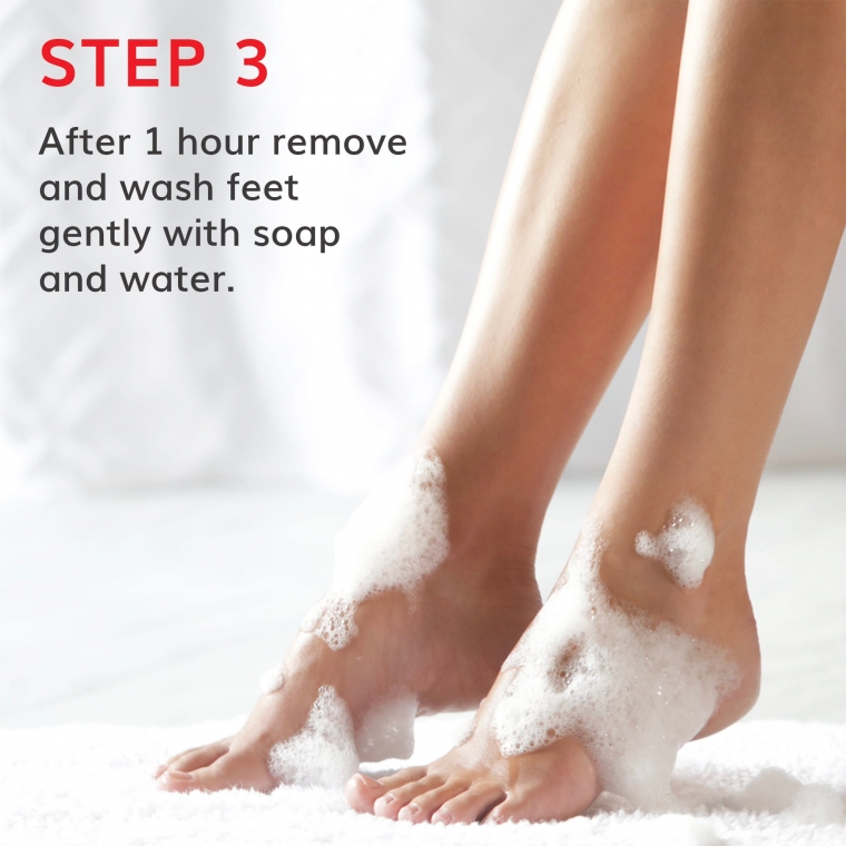 baby foot peeling - Step 3