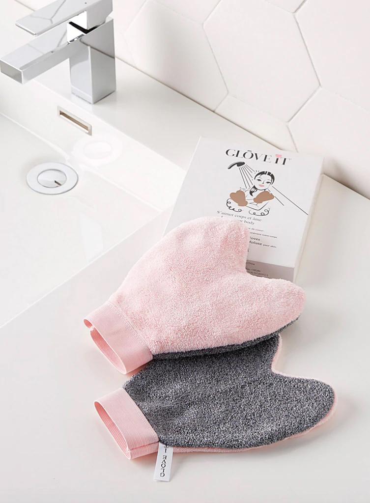 Gant exfoliant Glove It DUO