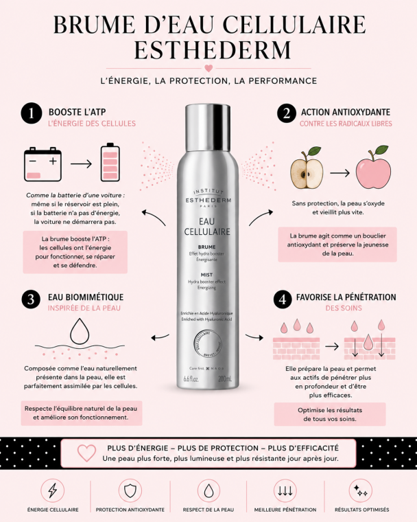 Brume d’eau cellulaire Esthederm